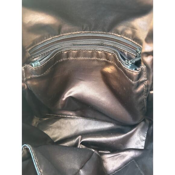 Heshe Black Leather Backpack main image 14